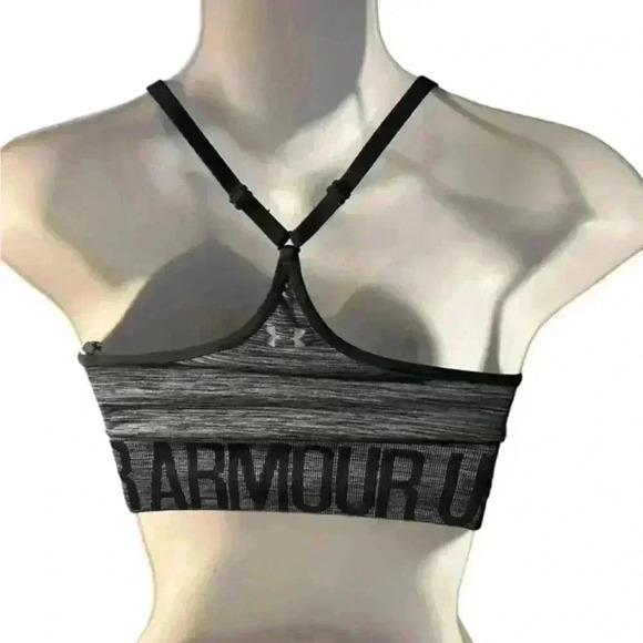 Under Armour‎ Black and Gray Soorts Bra, M - Picture 3 of 4
